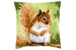 Vervaco -  Cushion - Squirrel (Cross Stitch Kit)