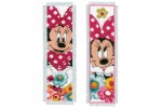 Vervaco - Disney Minnie Daydreaming Bookmarks - Set of 2 (Cross Stitch Kit)