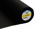 Vlieseline (Vilene) Iron-on Interlining (G770), Woven, Bi-Elastic, Black - 75cm / 30in wide