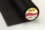 Vlieseline (Vilene) Iron-on Interlining (H180) Lightweight, Soft, Black - 90cm / 35in wide