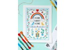 Wool & The Gang - Home Sweet Home (Cross Stitch Kit)