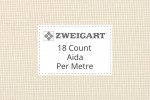 Zweigart Aida - 18 Count - Per Metre