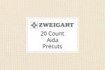 Zweigart Aida - 20 Count (Extra Fine) - Precuts