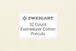 Zweigart Evenweave Cotton - 32 Count (Murano) - Precuts