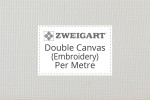 Zweigart Double Canvas (Embroidery/Penelope) - Per Metre