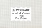 Zweigart Interlock Canvas (Twist) - Per Metre