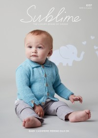 Sublime 6137 Cardigan in Baby Cashmere Merino Silk DK (leaflet)