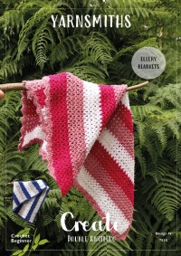 Yarnsmiths - 7010 - Ellery Blankets in Create DK (downloadable PDF)