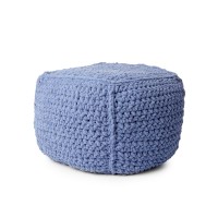 Bernat - Crochet Pouf in Blanket Extra (downloadable PDF)