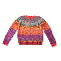 Bernat - On Repeat Knit Pullover in Pop! (downloadable PDF)