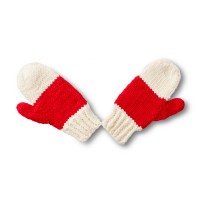 Bernat - State Your Nation Knit Mittens in Softee Chunky (downloadable PDF)