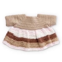 Bernat - Striped Crochet Coat in Softee Baby (downloadable PDF)
