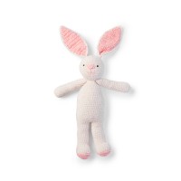 Bernat - Crochet Velvet Bunny in Baby Velvet (downloadable PDF)