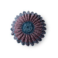 Bernat - Crochet Pleated Pillow in Velvet (downloadable PDF)