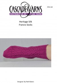 Cascade FW149 - Francis Socks in Heritage Silk (downloadable PDF)
