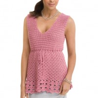 Caron - Lacy Cami in Simply Soft (downloadable PDF)