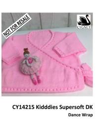 Cygnet 1425 - Dance Wrap in Kiddies Supersoft DK (downloadable PDF)