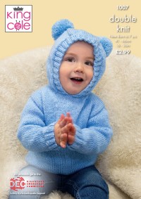 King Cole 1007 Sweaters in Baby DK (leaflet)
