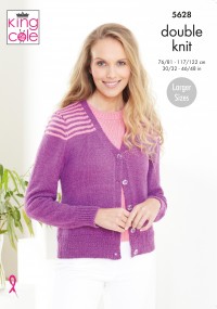 Finesse Cotton Silk DK Ladies Double Knitting Booklet 11 Fashion Patterns Book 1 