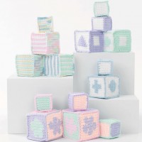Sugar 'n Cream - Baby's Blocks in Solids and Ombres (downloadable PDF)