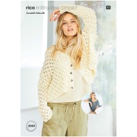 Rico Knitting Idea Compact 1000 (Leaflet) Essentials Cotton DK - Cardigan and Top