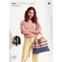 Rico Knitting Idea Compact 1019 - Bags in Creative Cotton Aran (Leaflet)