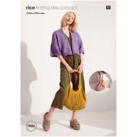 Rico Knitting Idea Compact 1022 - Bag in  Creative Cotton Aran (Leaflet)