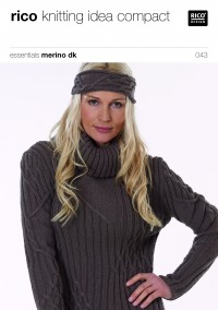 Rico Knitting Idea Compact 043 (Leaflet) Essentials Merino DK