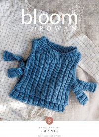 Bloom at Rowan - Bonnie - Tabard by Erika Knight in Baby Cashsoft Merino or Summerlite DK (downloadable PDF)