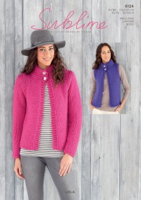 Sublime 6124 Jacket and Waistcoat in Sublime Lola (downloadable PDF)