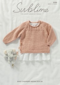 Sublime 6169 Sweater in Sublime Baby Cashmere Merino Silk DK (downloadable PDF)