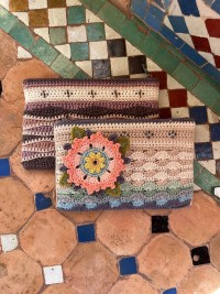 Janie Crow - Beaded Pouches by Jane Crowfoot in Stylecraft Naturals Organic Cotton and ReCreate (booklet)