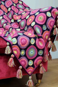 Janie Crow - Magic Circles Crochet Blanket in Stylecraft Life DK & Batik DK (leaflet)