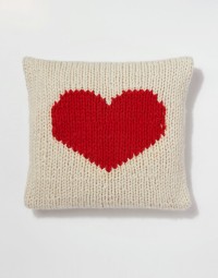 Wool & The Gang - Crazy for You Cushion in Crazy Sexy Wool (downloadable PDF)