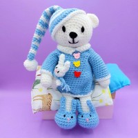 Wee Woolly Wonderfuls Bobby the Bedtime Bear in Stylecraft Special Chunky (leaflet)