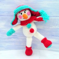 Wee Woolly Wonderfuls Chilli the Snowman in Stylecraft Special Chunky (leaflet)