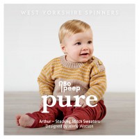 West Yorkshire Spinners - Arthur - Stocking Stitch Sweaters by Jenny Watson in Bo Peep Pure DK (downloadable PDF)