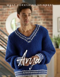 West Yorkshire Spinners - Arya - V Neck Jumper and Slipover by Chloe Elizabeth Birch in Retreat Super Chunky (downloadable PDF)
