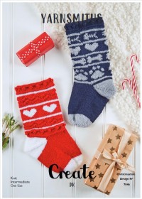 Yarnsmiths - 7046 - Christmastide Stockings (downloadable PDF)