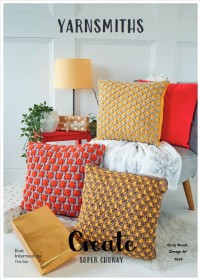 Yarnsmiths - 7047 - Cosy Nook Cushions (downloadable PDF)