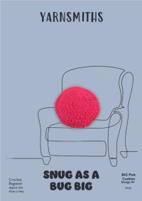 Yarnsmiths - 7121 - BIG Pink Cushion (downloadable PDF)
