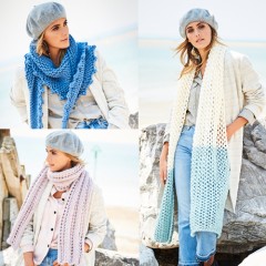 Stylecraft 9589 Scarves and Shawls in Special XL (leaflet)