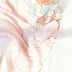 Bernat - Baby Afghan to Knit in Softee Baby (downloadable PDF)