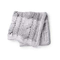 Bernat - Crochet Big Cables Blanket in Baby Blanket Dappled (downloadable PDF)