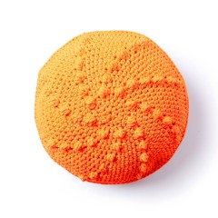 Bernat - Bobble Go Round Crochet Pillow in Maker Outdoor (downloadable PDF)