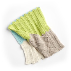 Bernat - Bold Baby Knit Blanket in Softee Baby Cotton (downloadable PDF)