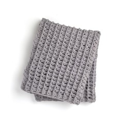 Bernat - Bricks Crochet Blanket in Blanket Sparkle (downloadable PDF)