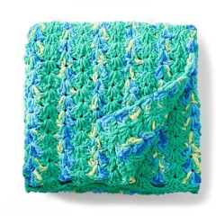 Bernat - Bright and Easy Crochet Blanket in Blanket Brights (downloadable PDF)