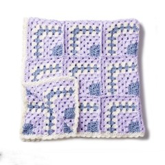 Bernat - Building Blocks Crochet Blanket in Softee Baby (downloadable PDF)