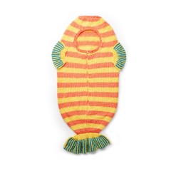 Bernat - Clownfish Knit Slumber Sack in Softee Baby Chunky (downloadable PDF)